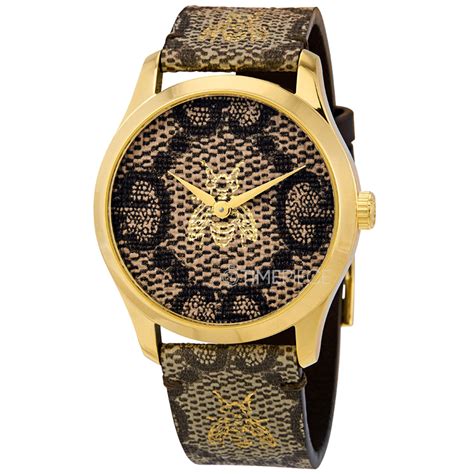 montre gucci g-timeless gg supreme|Gucci bee watch.